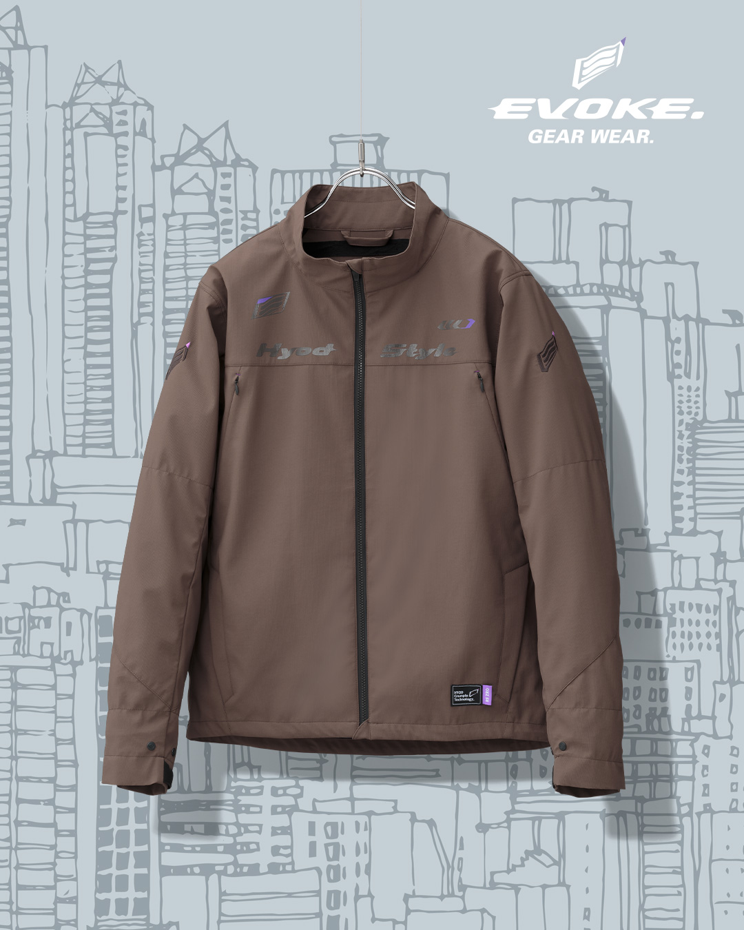 EVJ001RE
EVOKE “Regulus”
#hyod #bike #ヒョウドウプロダクツ #バイクウェア #バイクジャケット #ツーリングウェア #ツーリング