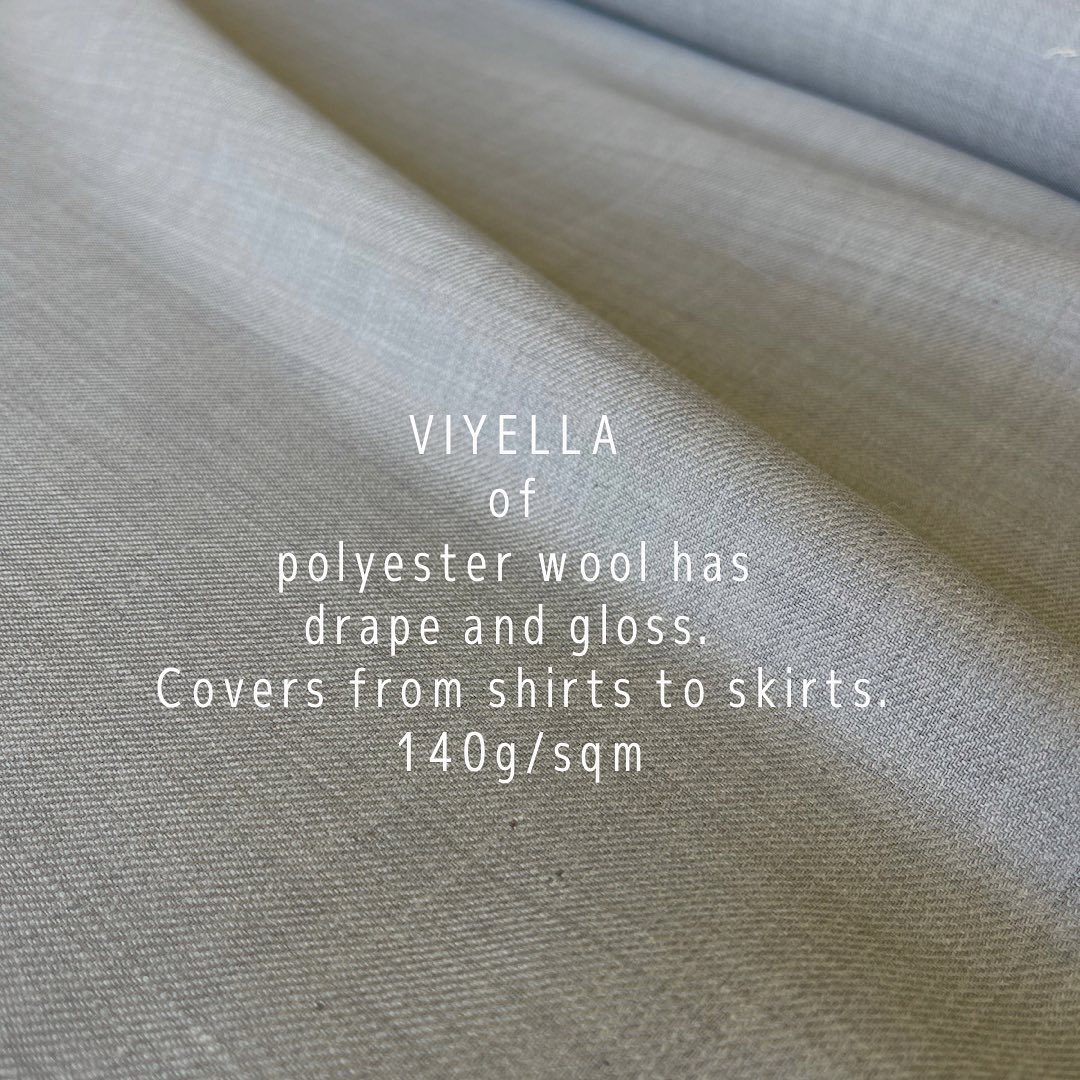 VIYELLA of polyester wool has drape and gloss. Covers from shirts to skirts.
#viyella
#wool #poly for
#shirts #skirt
#kawabo
#gifugram
#japan_of_insta