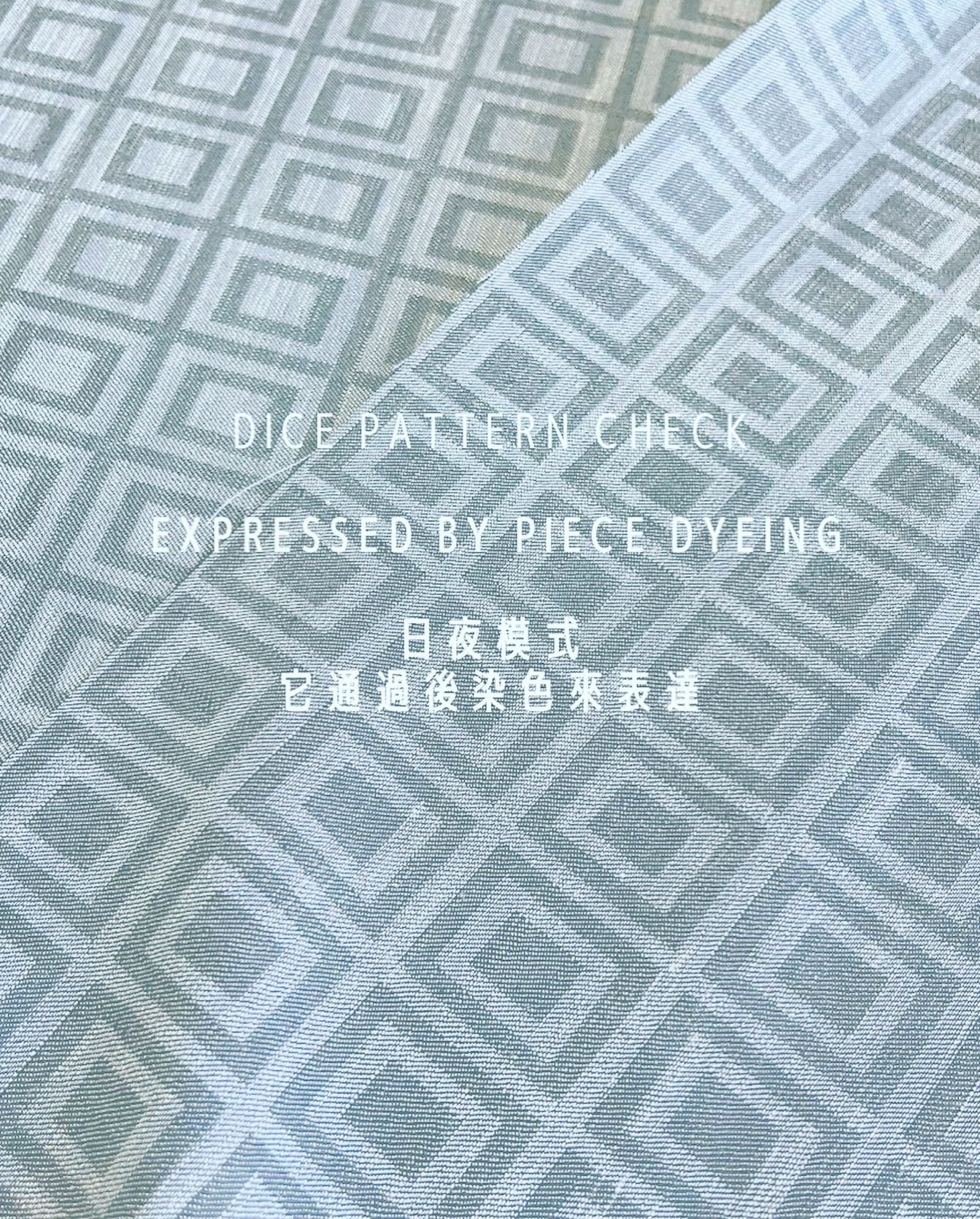 #dicepattern #dicepatternchallenge #checkpatternfabric #viscose #poly #piecedyed