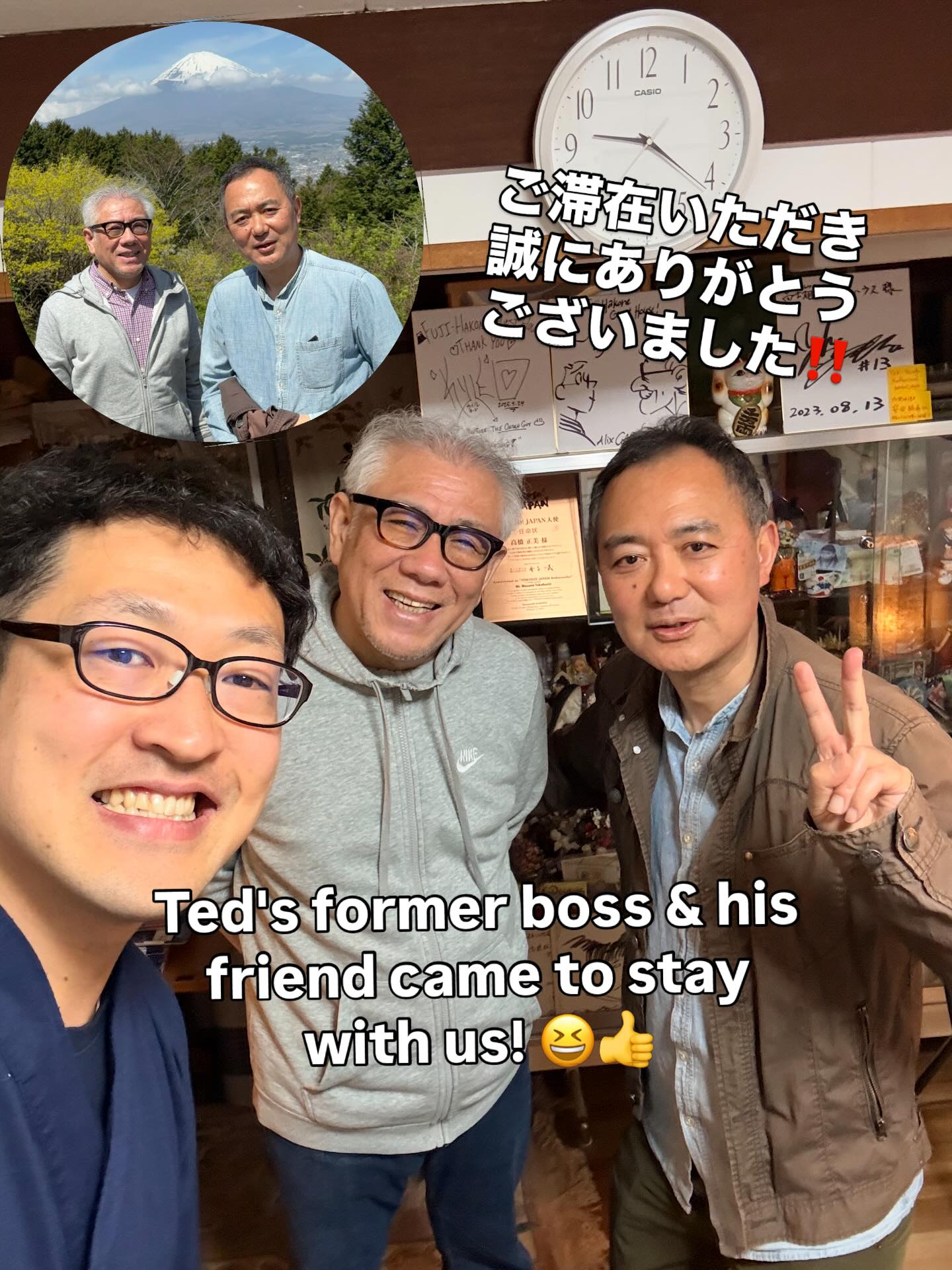 Every moment here is unforgettable.
Thank you so much for staying with us😊
It’s not just a place to stay —
it’s where memories are made and connections begin.
Come back anytime.
This is your home in Japan 🇯🇵♨️
どれも忘れられない思い出です。
みなさま、ご滞在いただき誠にありがとうございました😊
また“帰ってきて”くださいね。
いつでもお待ちしています😊♨️
#hakone
#japantravel
#onsen
#traveljapan
#hiddenjapan