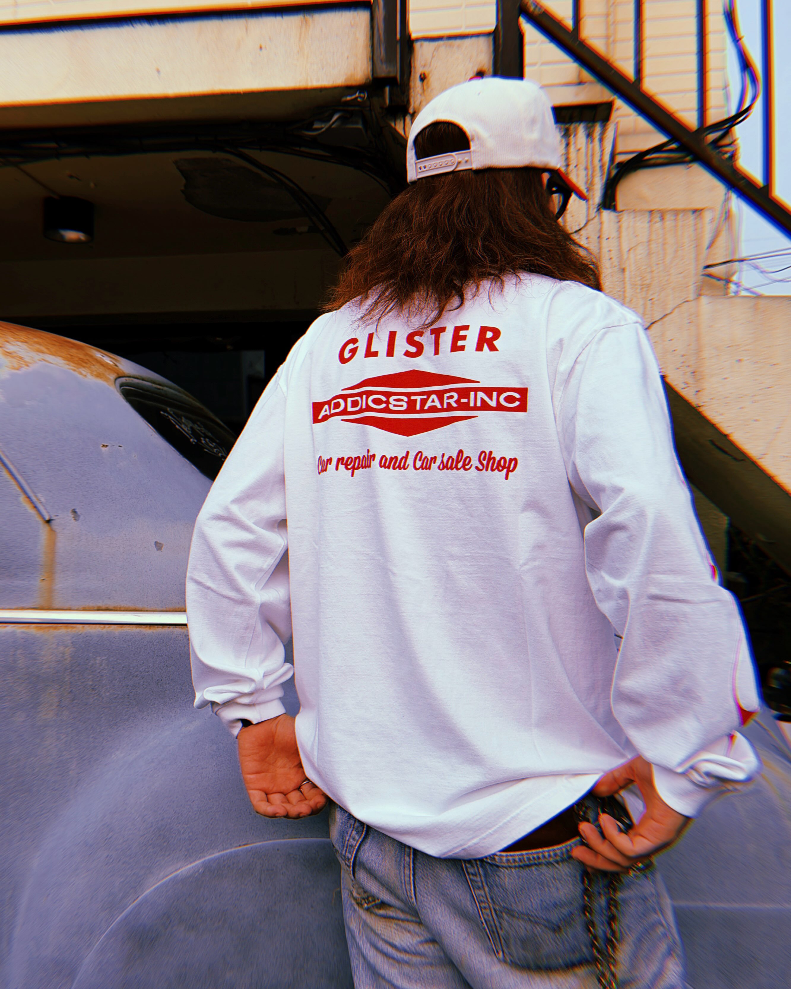 【ADDICSTAR-INC 長袖Tシャツ入荷🏁】AD FLAME 6.6oz L/S TEE VINTAGE WHITEGLISTER(車整備工場)のワークウェアとして生まれたルーツを持つADDICSTAR.INC。カスタムカー・モーターサイクルの無骨な魅力にビンテージエッセンスを融合させ、日常に溶け込みながらも存在感を放つウェアを展開。今回のテーマは”80年代のアメリカモーターサイクル系カスタムショップからリリースされていたロンT”。6.6ozでしっかりとした厚み・リブになっているので、気兼ね無く着用してオイル汚れやシミさえも味にしていってほしい1着。170㎝ 70kg XLサイズ着用オンラインストア又は店頭にて🤝#garage
#garagewear
#car
#chopper
